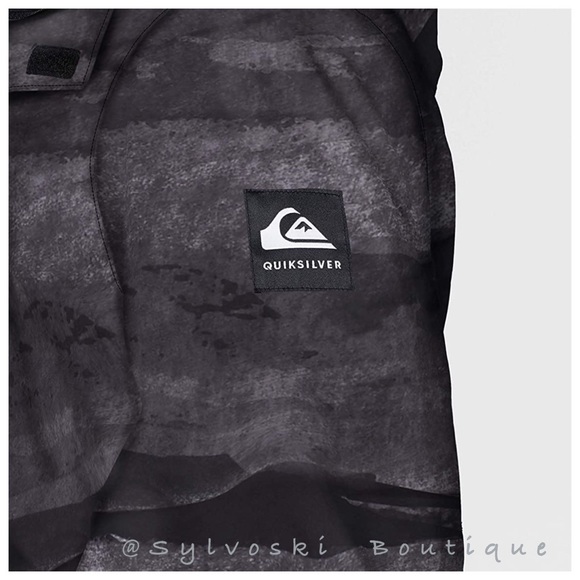 🔥 Quiksilver Men's Mission-Snow Jacket NWT - Picture 2 of 13